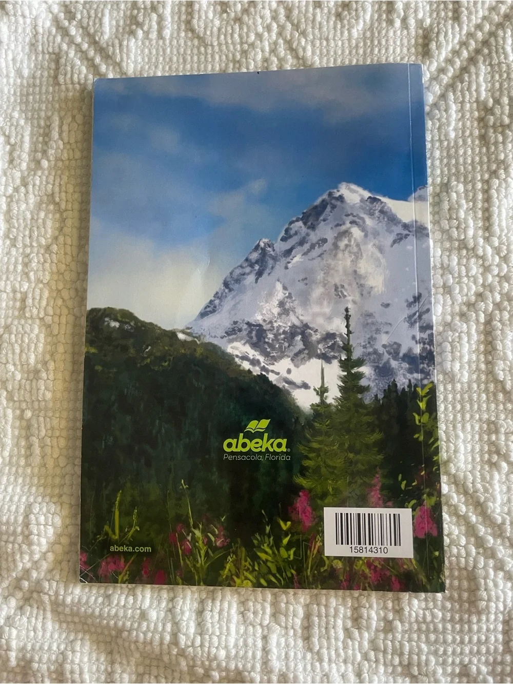 Abeka Message of the Mountain Reading curriculum book